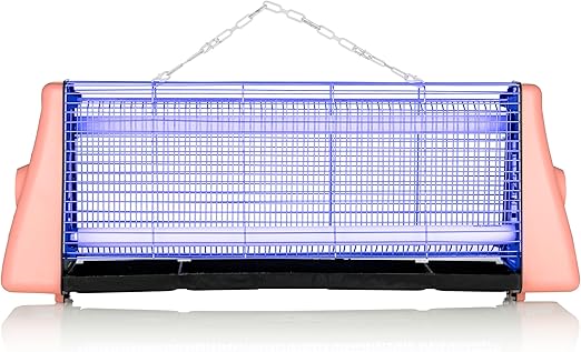 صاعق حشرات الكترو جولد 60 سم لمبات جازبه للحشرات لون روز